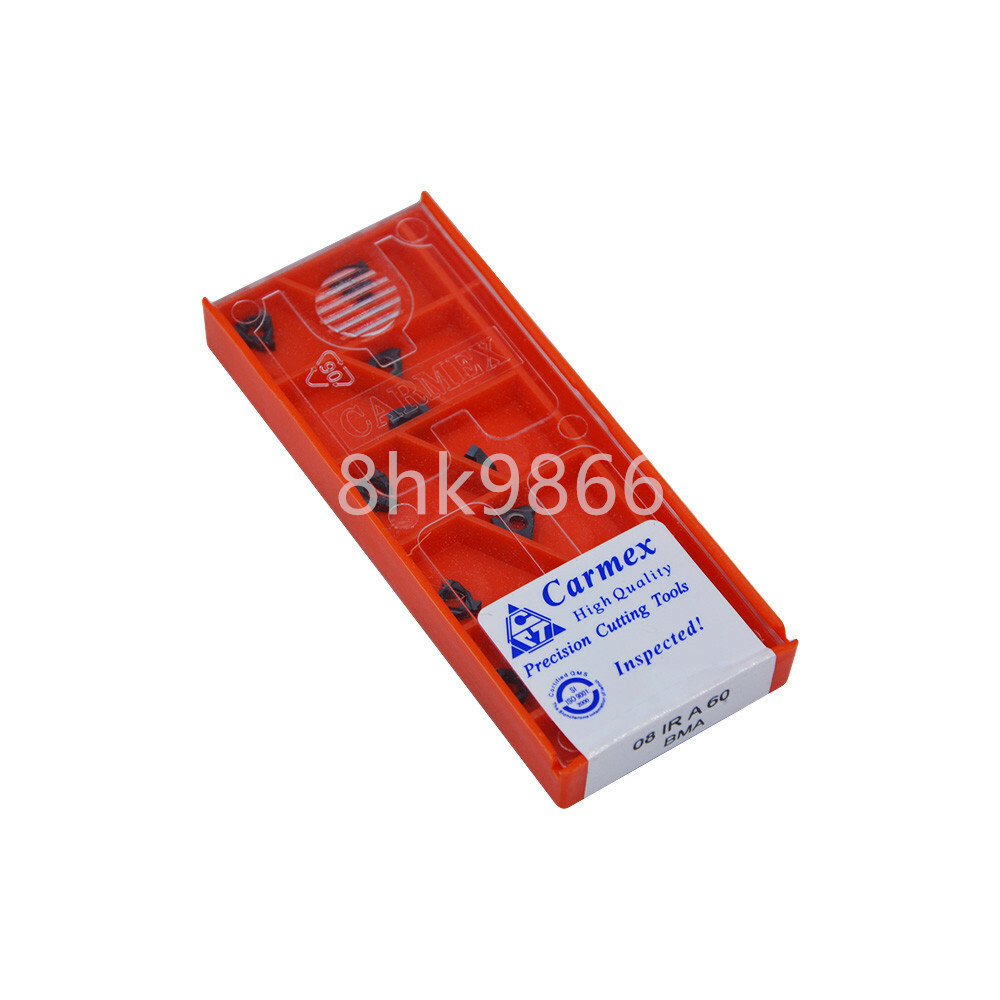10pcs Carmex 08IR A60 BMA High quality Threaded blade Carbide Inserts