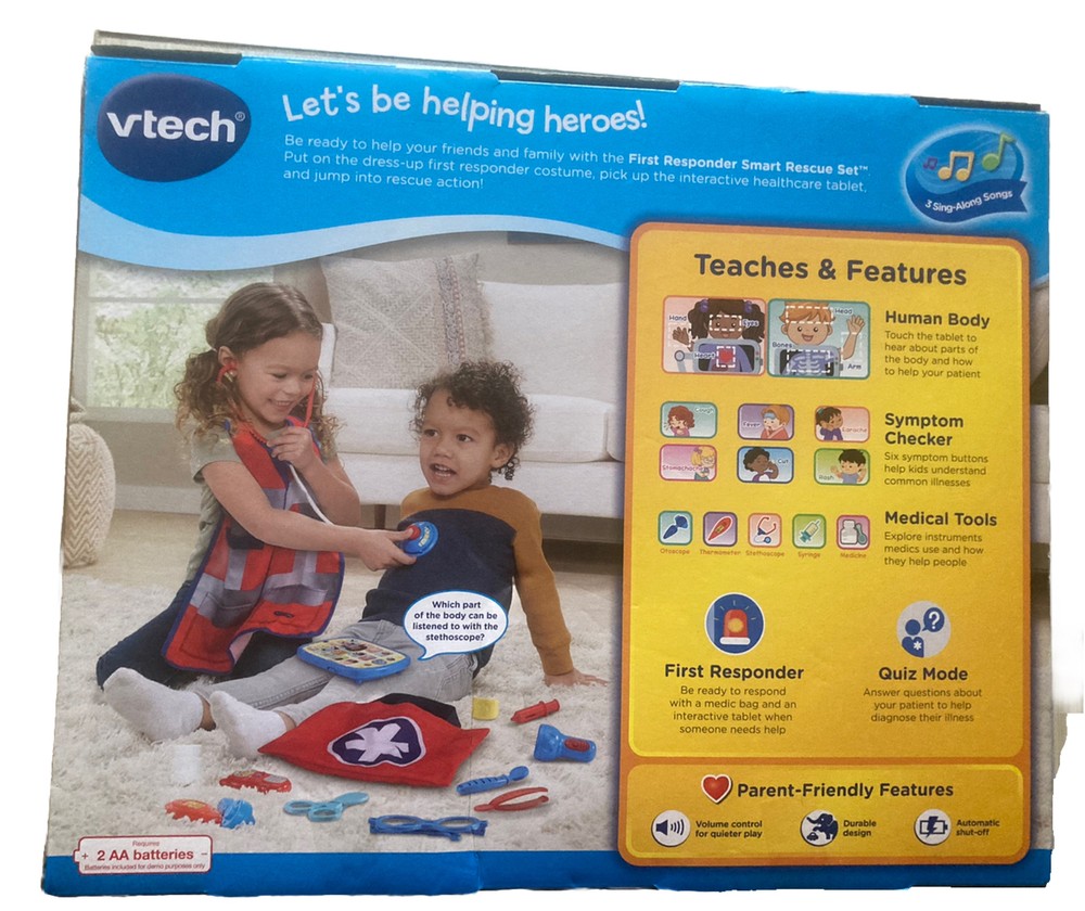VTech First Responder Smart Rescue Set 2+ NEW