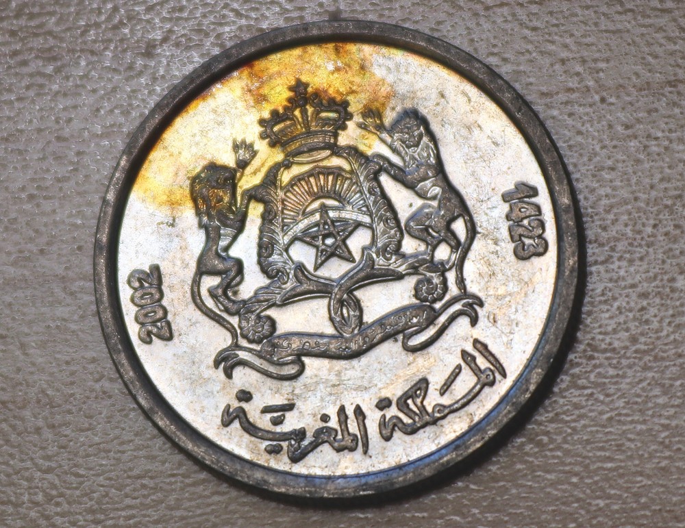 2002 1/2 Dirham Morocco