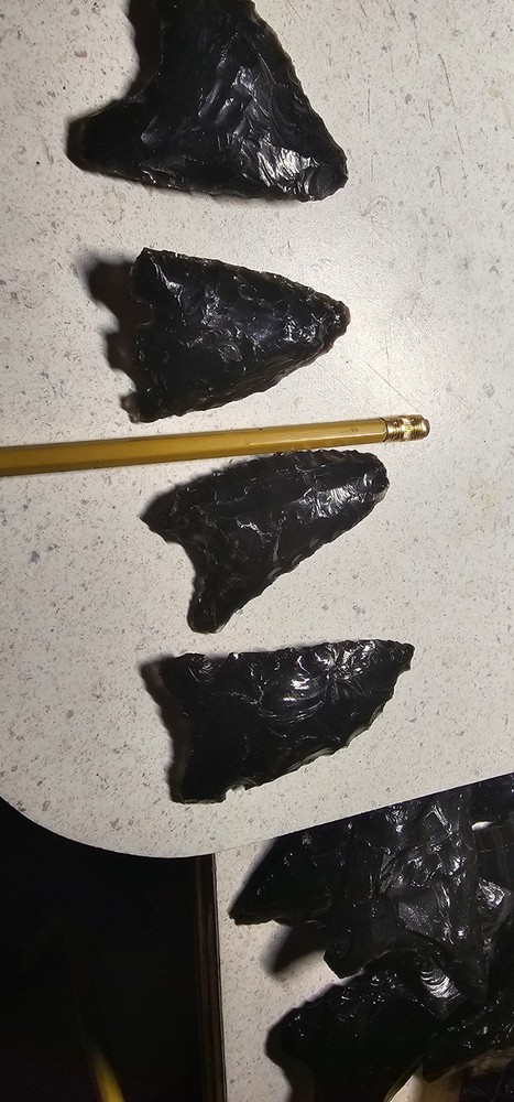 5 Hand Crafted Arrowhewds