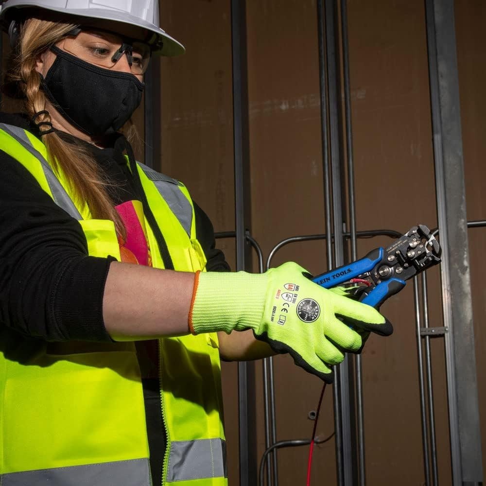 Professional Self-Adjusting Wire Cutter for 10-20 AWG Solid and Stranded Wire