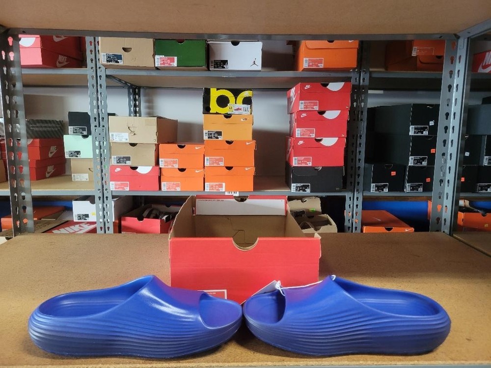 Nike Reactx Rejuven8 Slide Men Hyper Royal HV4479-401 Multiple Sizes