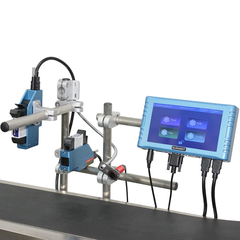 Eurannit Automatic Inkjet Coding Machine 260E 7” (2 Nozzle Separate/ 0.5 in)