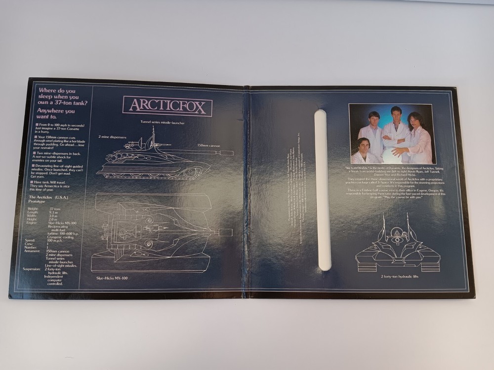 Commodore 64 Artic Fox Computer Game Software Tested/Works