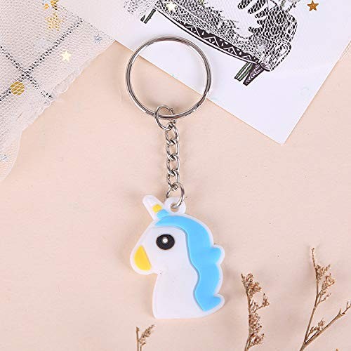 KINGFOREST 50PCS Split Key Ring Kit with Chains & Jump 50PCS, Silver