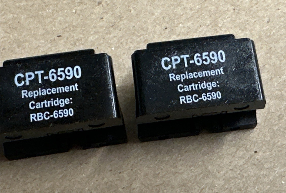 (3) CablePrep Blade RBC-6590 for CPT-6590 RG59 RG6 Cable Strip Tool Replacement