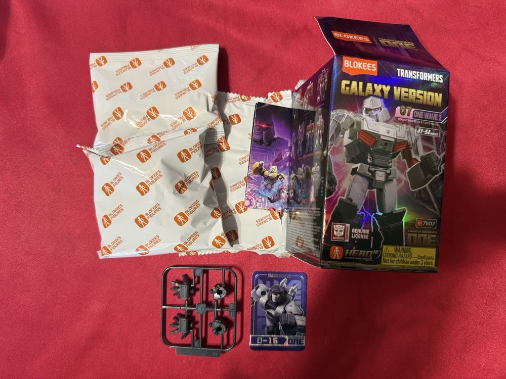 Blokees Transformers One Galaxy Version 07 Wave 2 Model Kit - D-16 Megatron NEW!