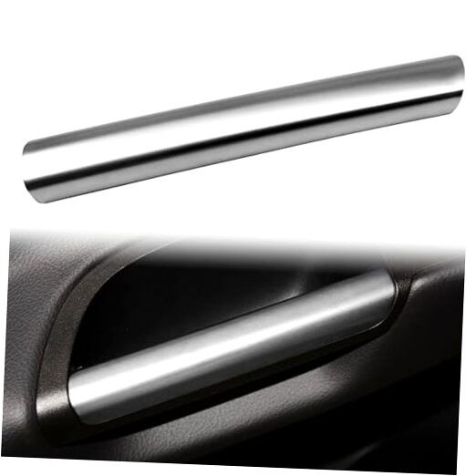 Vrasly Front Driver Left Side Interior Pull Handle - Armrest Front LH Silver