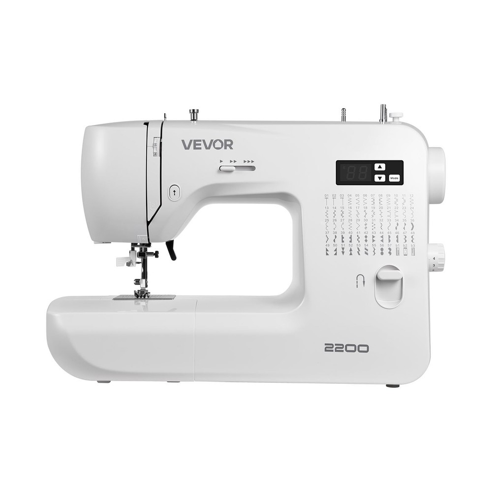 HOT/ Computerized Sewing Machine,60 Stitch Applications,with LED Screen,Foot Pe