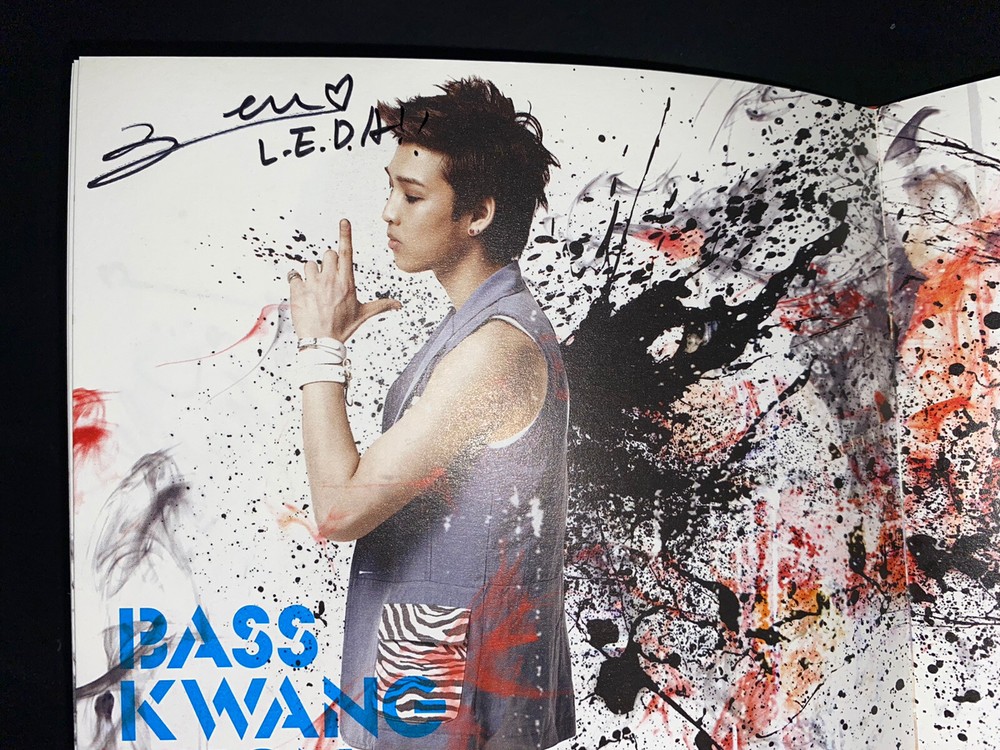 LED APPLE 1st mini album Booklet signed Autographed Cd K-pop