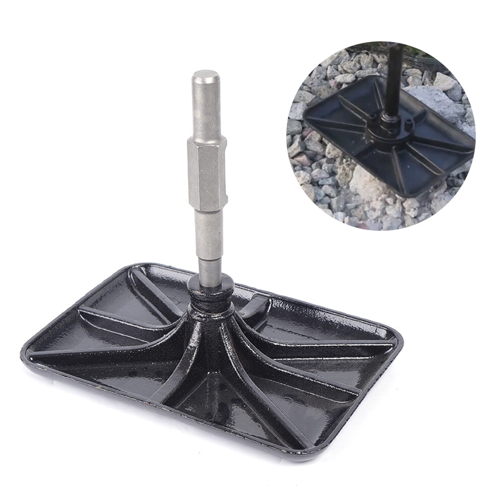 Jack Hammer Compactor Rammer Plate Tamper Plate Manganese Steel Builder Tool