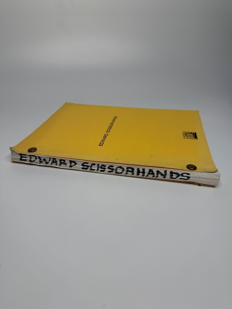 Edward Scissorhands (1990) Original Screenplay Script – Revised First Draft
