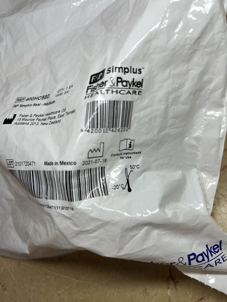 Fisher & Paykel Simplus Replacement Seal Cushion Medium New Sealed
