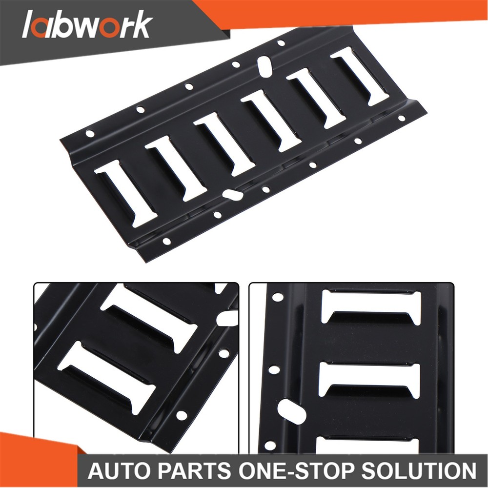 Labwork E Track Tie Down Rail Kit 2×1' E Track Rails for Garages Vans Trailers