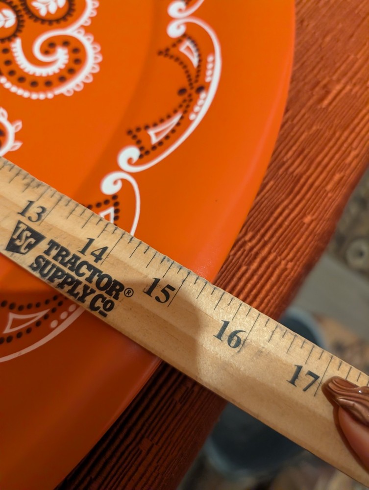 Bandana Patterned Platter