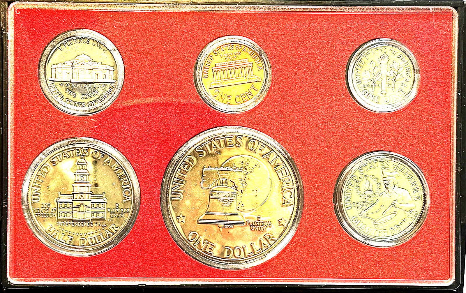 1976-S BICENTENIAL PROOF SET / EXTREMELY RARE / HARD TO FIND / UNC