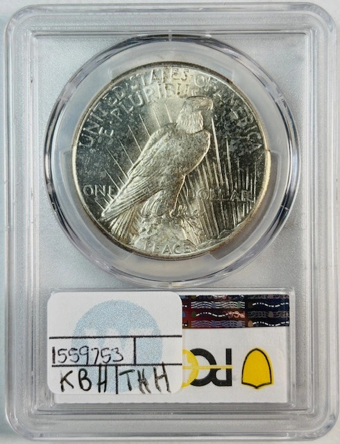 1928 P Peace Dollar PCGS MS-63