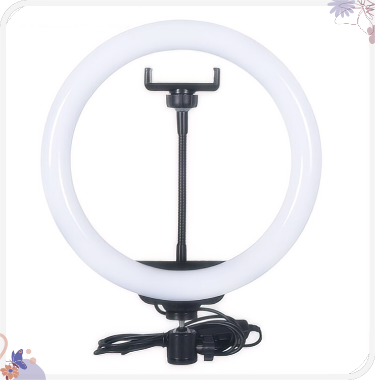 8 INCH SELFIE RING LIGHTWITH TRIPOD STAND
