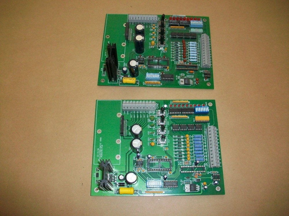 2pc Electro-Matic Music Control Board MUSIC9 PCB  NEEDS REPAIR