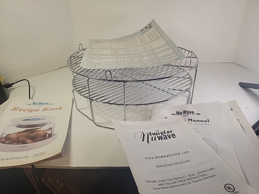 Nuwave Pro Infrared Oven Replacement Double Stack Grill Rack 20301-20304