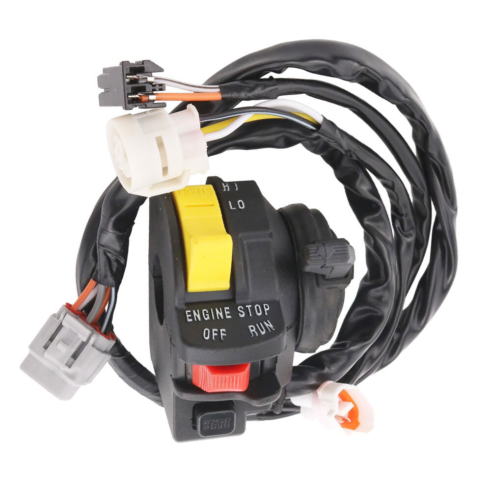 Left Handlebar Switch Start Stop Kill Headlight For 2003 2004 Suzuki Z400 LTZ400