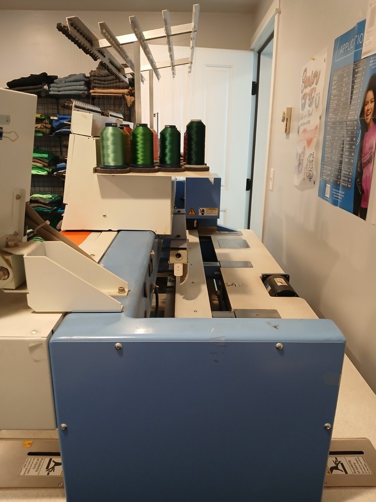 2 head happy japan embroidery machine