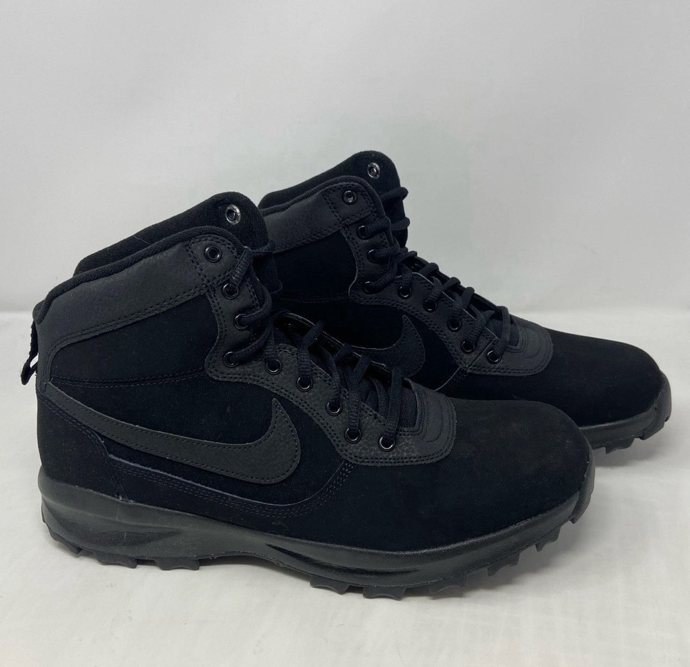 Nike Manoadome Black Sneaker Boots, Size 10 844358-003