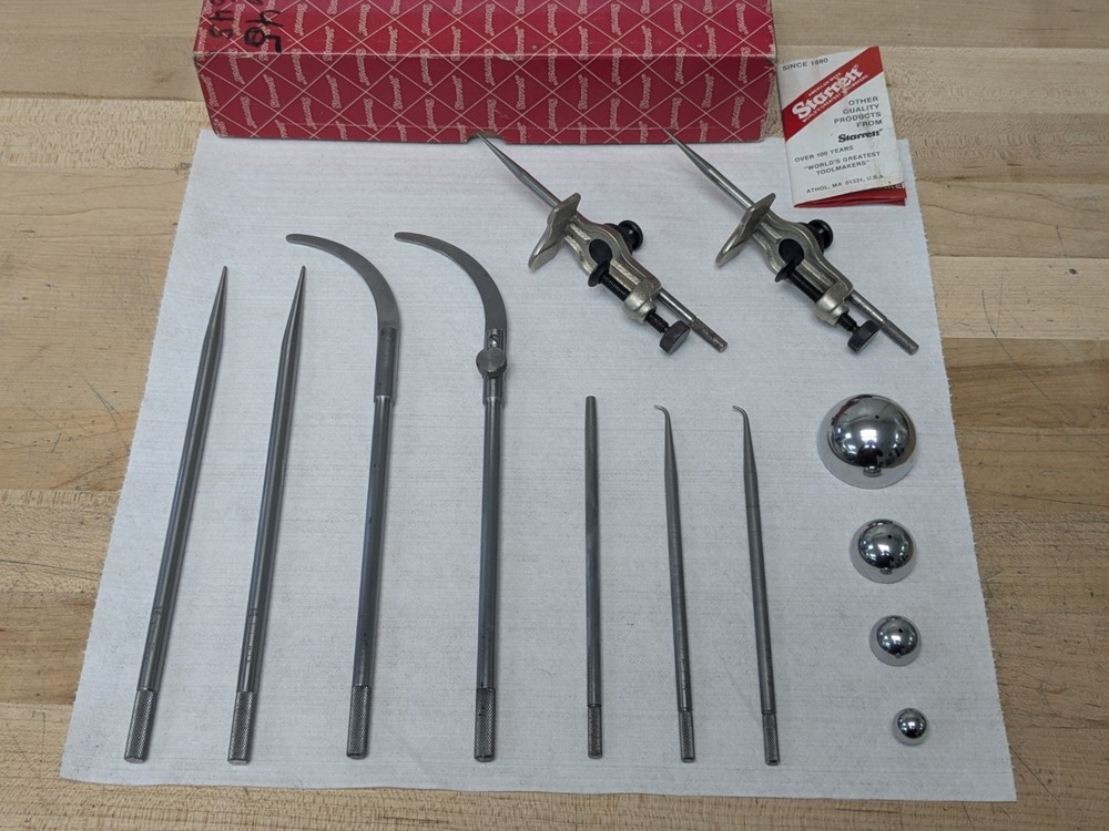 Starrett Trammel Complete Set -  Model# 59F