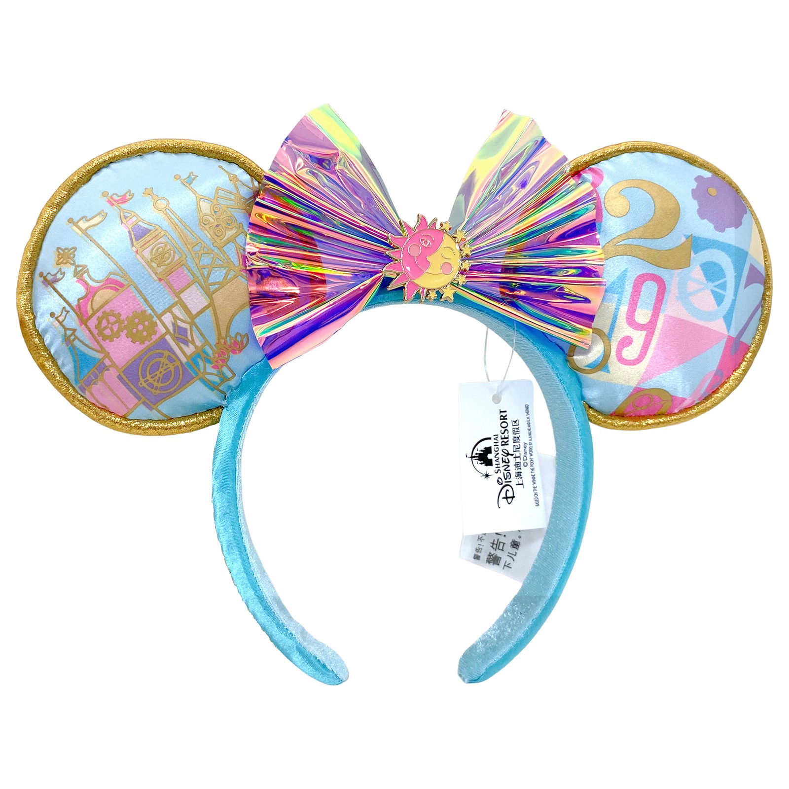 It’s a Small World Paris Minnie Mouse Ears Disney Parks Headband 2025