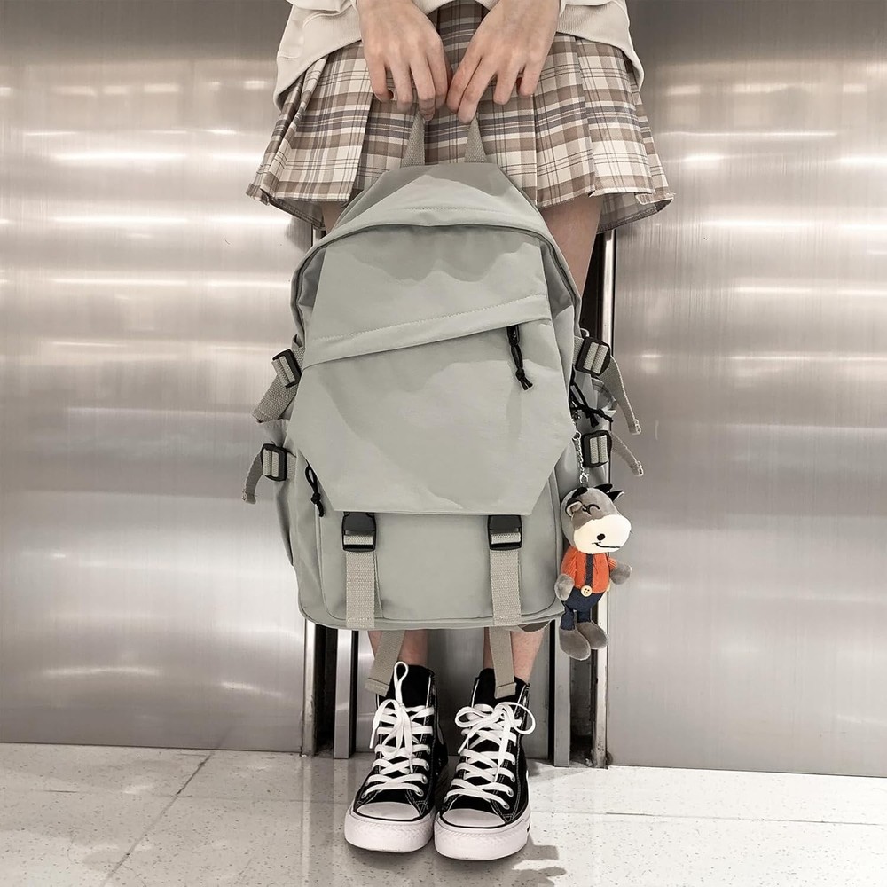 Compact 14-Inch Laptop Backpack with Multiple Pockets - Perfect for School