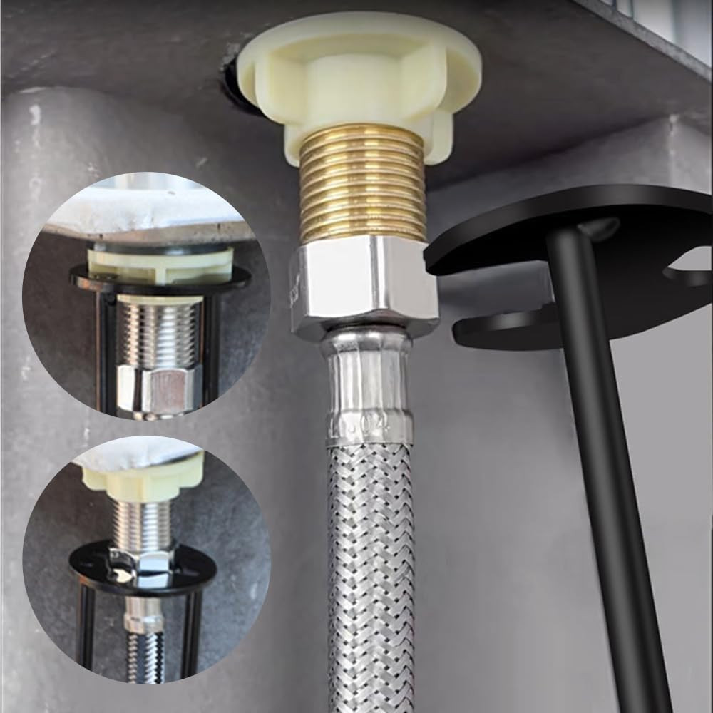 2 Pcs Multifunctional Sink Wrench Set for Tight Spaces