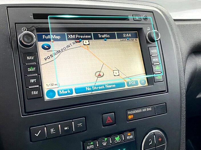 Crystal Clear Screen Protector for 2011 Buick Enclave Vehicle Navigation