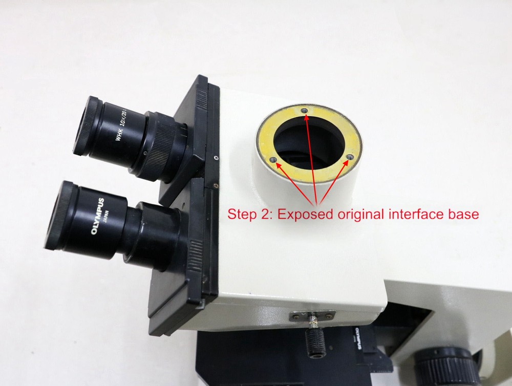 CCD Adapter Trinocular Microscope BH2 Interface for Olympus AX BX CX MX CX2 SZX