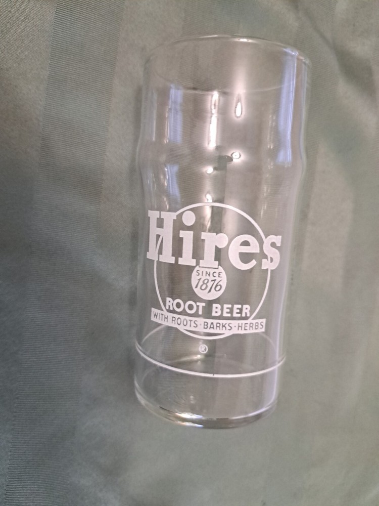 Vintage Hires Root Beer Glass