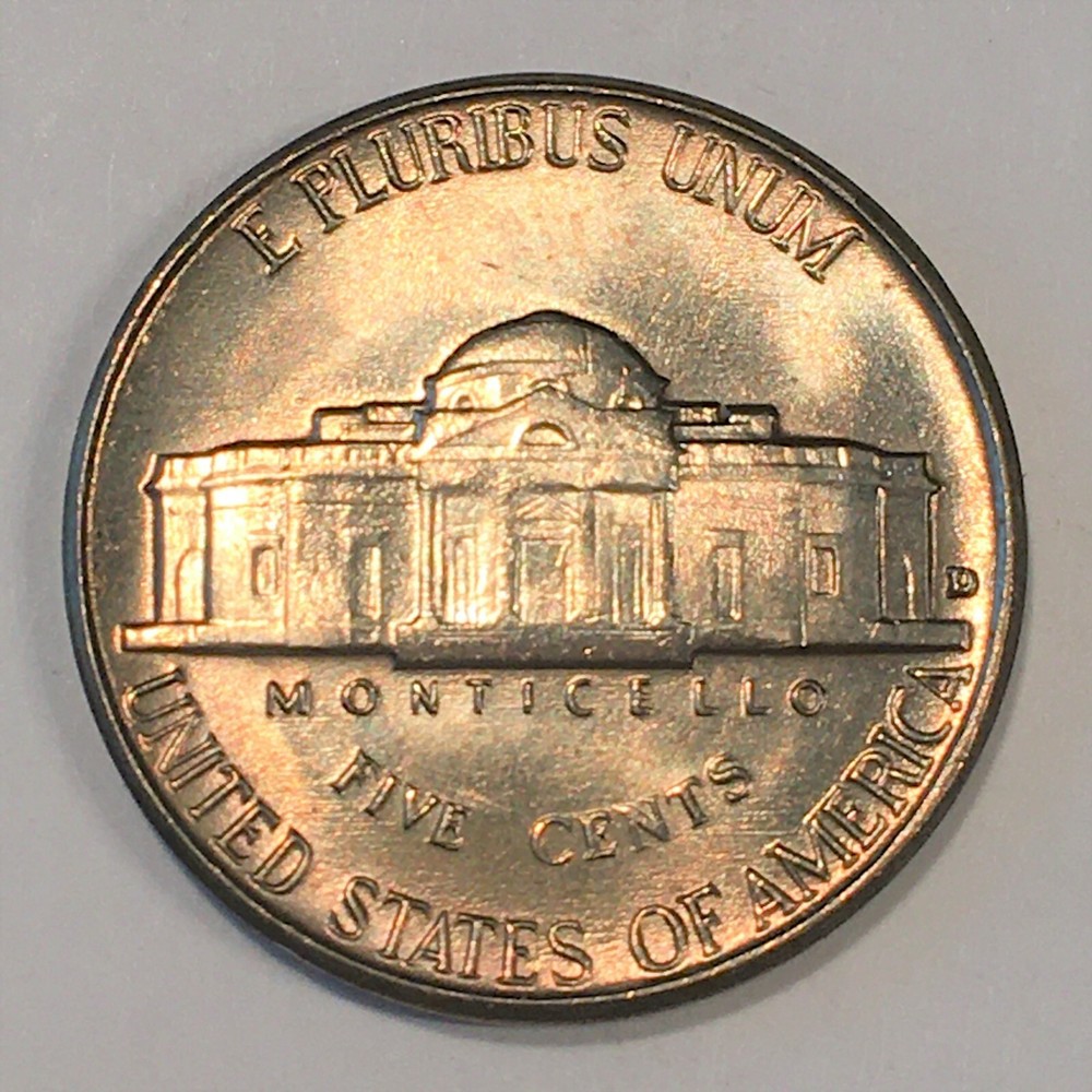1956-D Jefferson Nickel - High Quality Scans #L655