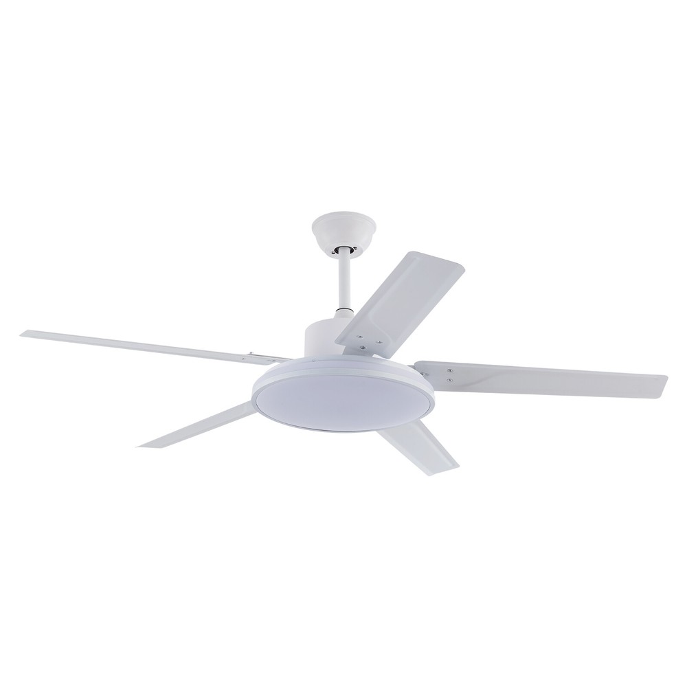 52in Modern Ceiling Fan Light Dimmable LED 3-Color Memory Function Fan w/ Remote