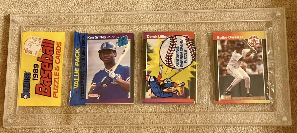 Clear Acrylic Rack Pack Holder Display w/ Stand - 18mm Thick - Magnetic Closure.