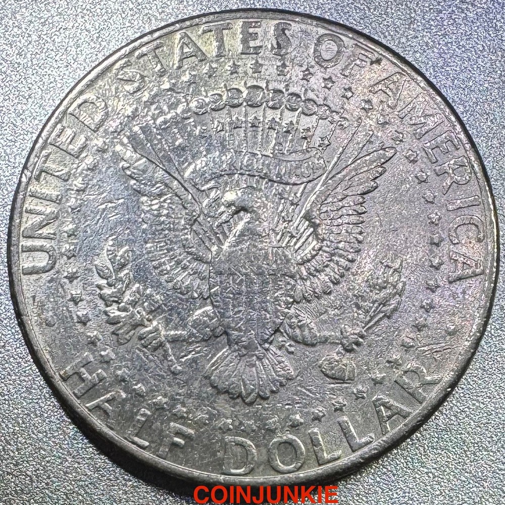 1996 Kennedy Half Dollar-STRUCK THRU GREASE