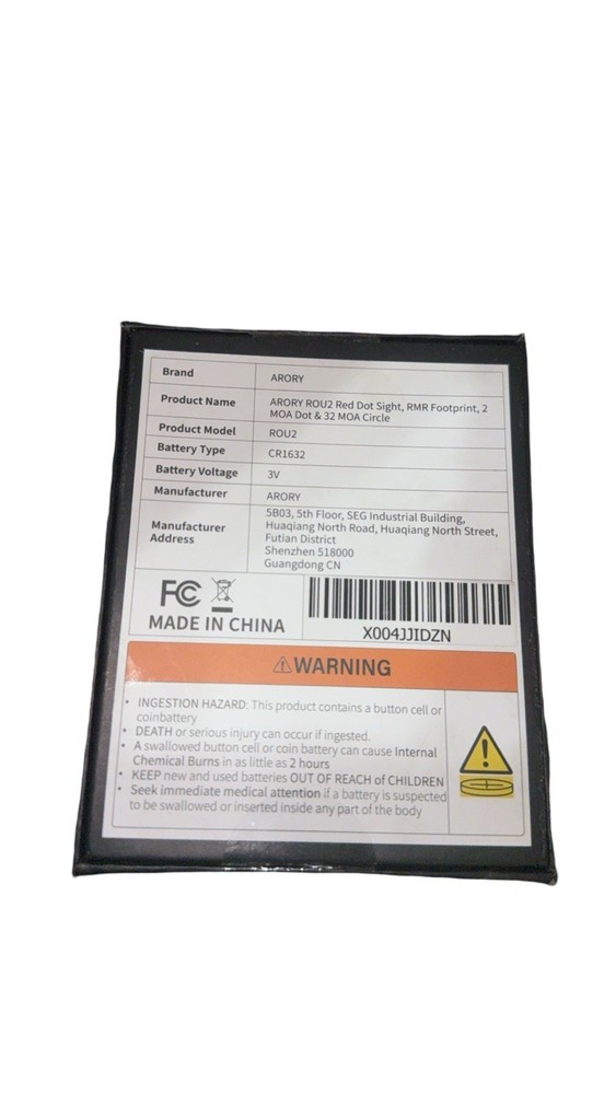 Arory Gun Optic Sight Model #Rou2