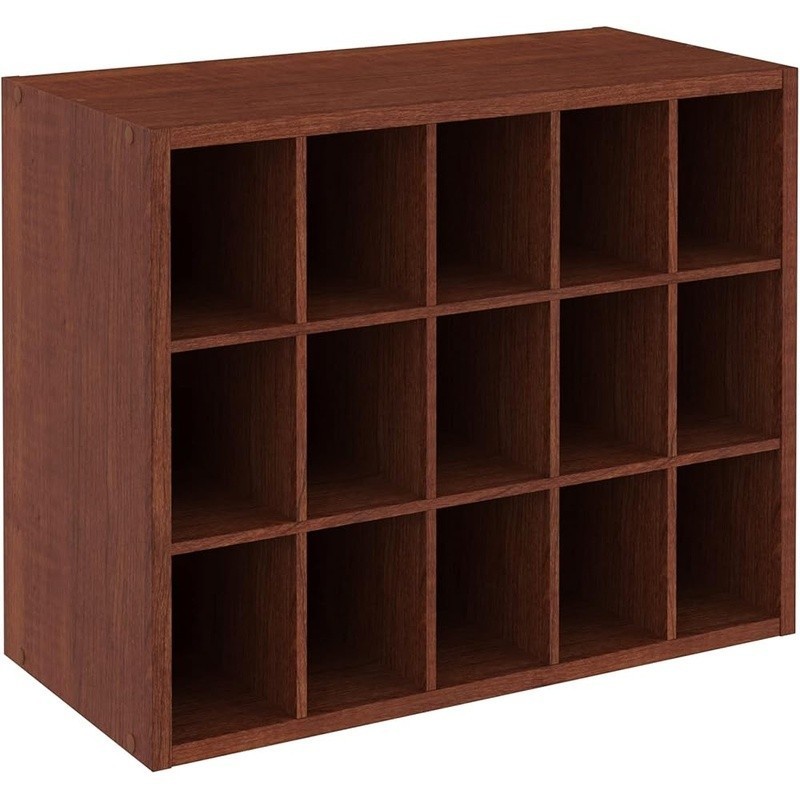 15 Cubes Stackable Shoe Organizer Storage Solution Closet Entryway Mudroom New