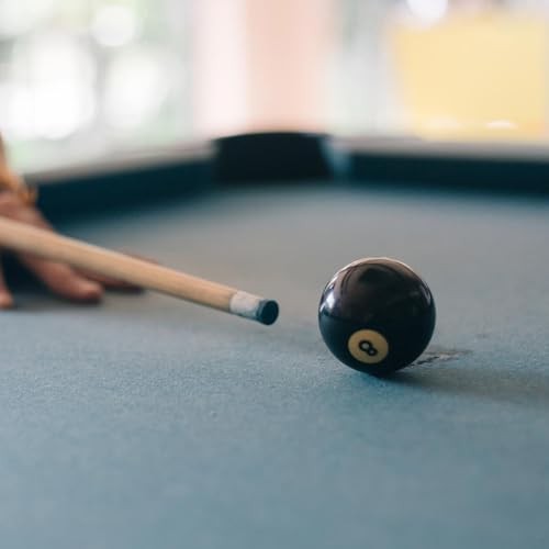 10 Sets Billiard Cues Tips Replacement Kit with White Pool Cue Stick Ferrules,