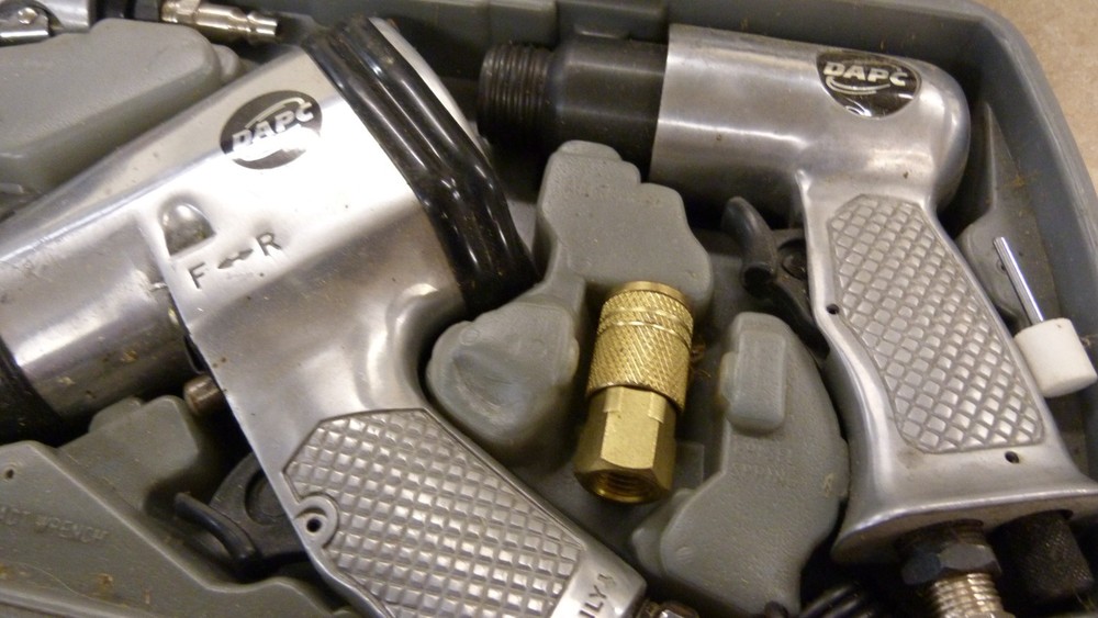 DAPC DeVilbiss Air Tool Kit Power Wrench Ratchet