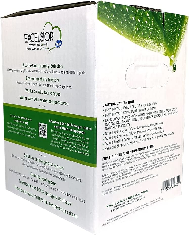 Excelsior Laundry Detergent with Stain Remover