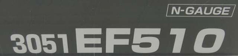 KATO EF510 electric train