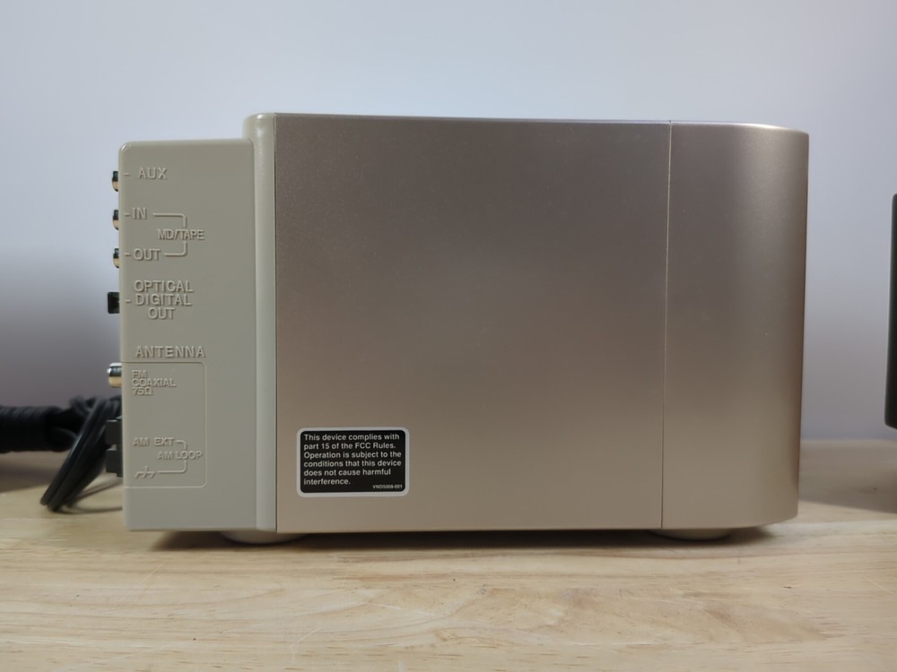 JVC FS-7000 Micro Compact Bookshelf CD Stereo System w/Remote Tested Working