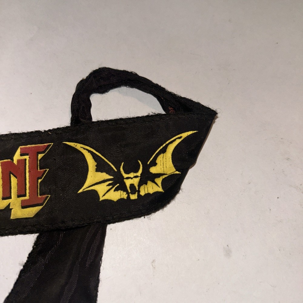 VTG Ozzy Osbourne 1984 HEADBAND SPEAK OF THE DEVIL - RARE - Bat Logo