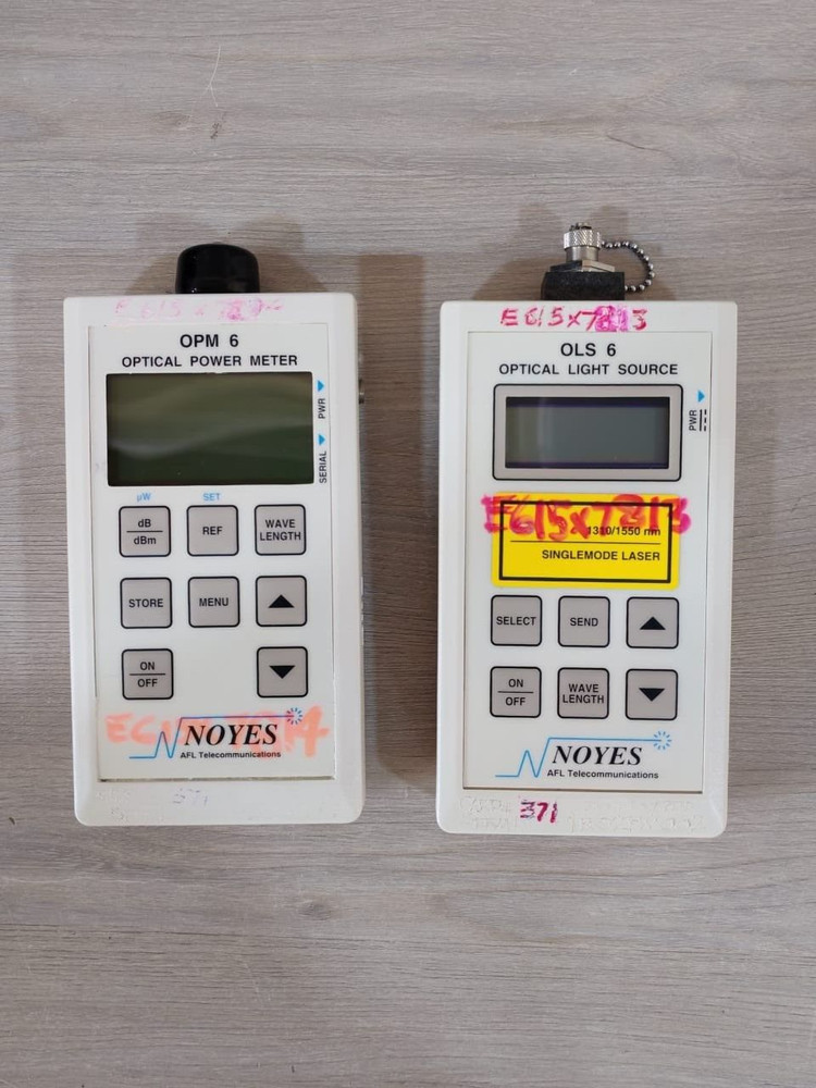 Noyes OPM6 Optical Power Meter + OLS6 Optical Light Source - Tried & Tested