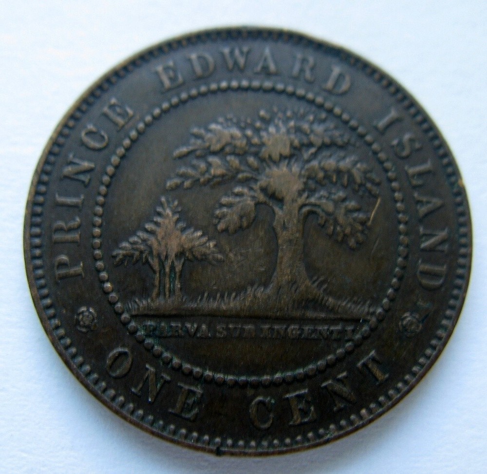 1871 Prince Edward Island One Cent