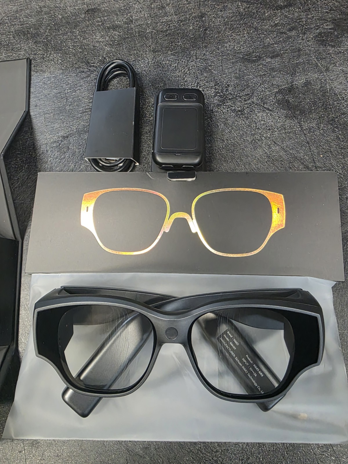 INMO Air3 All-in-One AR Glasses 1080P 600Nits w/ 16MP Camera Projects 150" my2