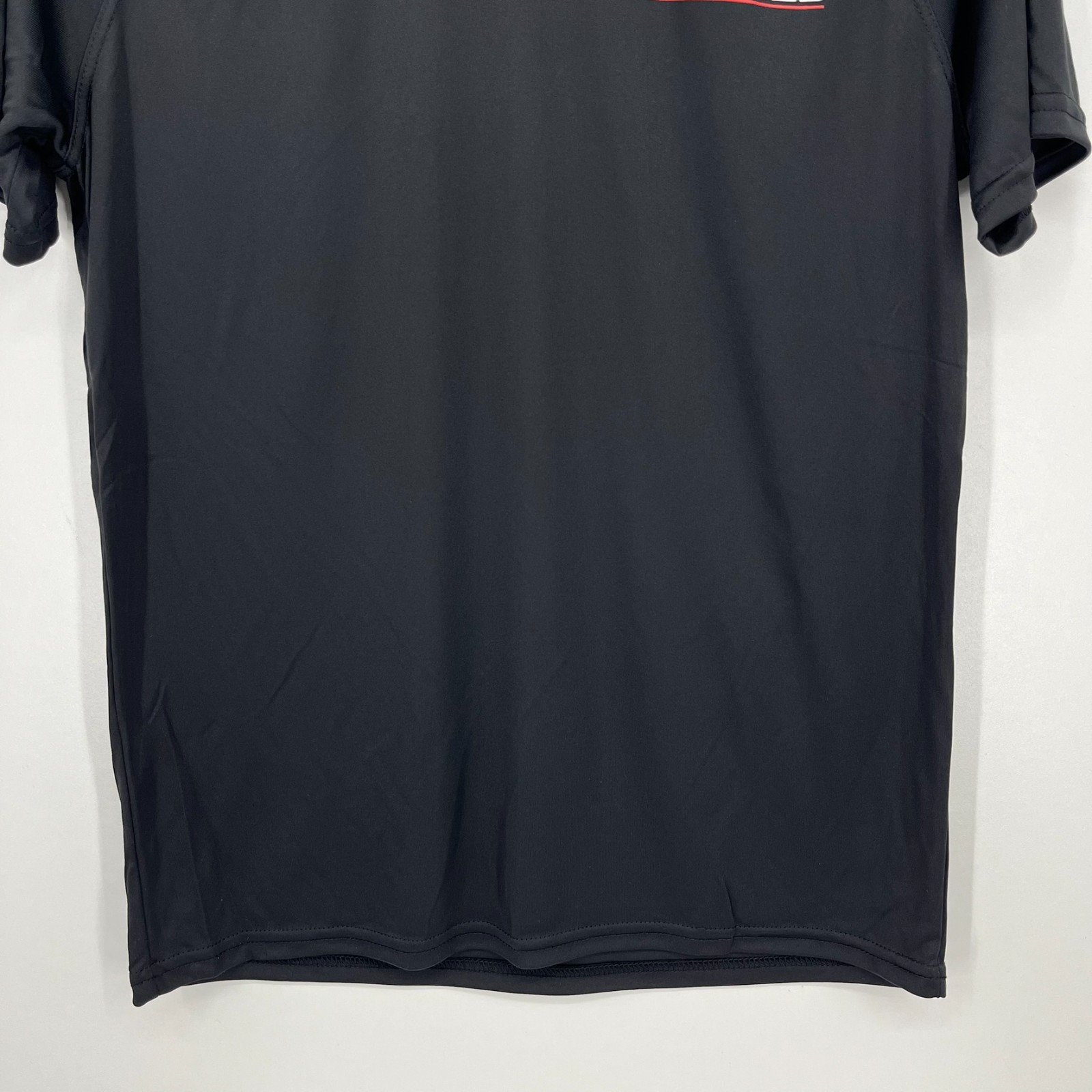 USMC Marines Short Sleeve T-Shirt Men's Size S Black Moisture Wicking USA NWOT